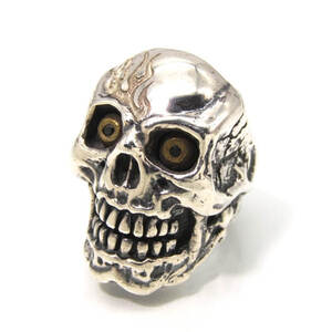 TRAVIS WALKER トラヴィスワーカー リング PANDEMIC SKULL RING CUSTOM パンデミック スカル SV925 メンズ レディース 15号 28008775