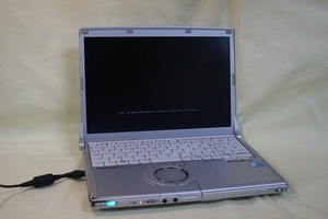 ジャンク品 12.1inchノートパソコン Panasonic Let