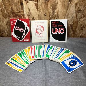 送料無料【Nの1786】ウノ　UNO　カードゲーム　ボードゲーム　昭和レトロ　レア　