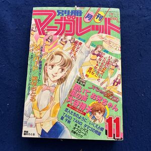 別冊月刊マーガレット◆1982年11月号◆聞いてお兄ちゃん◆風の声◆大谷博子◆N・Ｙバード◆槇村さとる