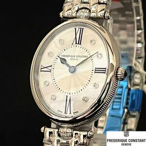 【Frederique Constant】展示品特価/レディース腕時計/女性用/プレゼントに/女性用/フレデリックコンスタント/ダイヤモンド/シルバー色