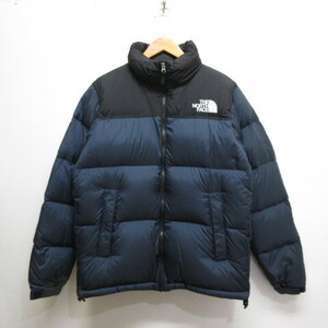 ザノースフェイス THE NORTH FACE ND91631 ヌプシ ジャケット L ネイビー ダウン アウター アウトドア 正規品 メンズ