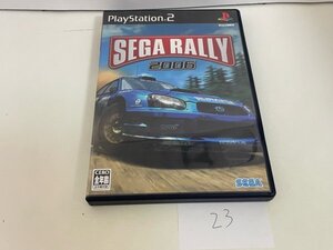 セガラリー 2006　ディスク良品 SONY ソニー PS2 プレイステーション2 動作確認済　SAKA23