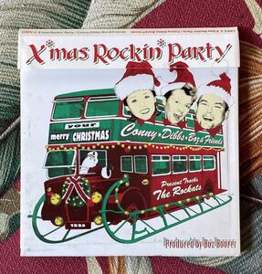 Conny Dibbs Boz & Friends 帯付CD X’mas Rockin’ Party Rockats Polecats コニー ロカビリー クリスマス Dibbs Preston Boz Boorer