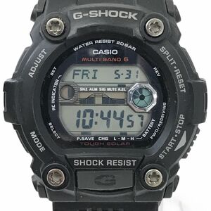 CASIO カシオ G-SHOCK ジーショック MULTIBAND6 マルチバンド6 腕時計 GW-7900-1 電波ソーラー タフソーラー デジタル ブラック 動作確認済