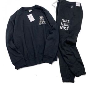 NIKE ナイキ　トップス　アウター　上下セット　トレーナー　パンツ　裏起毛　DQ4073-010 DQ4082-010 サイズ2XL