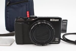 ＜＜別売ケース&新品バッテリー（社外品）付き！！＞＞【良品】NIKON ニコン COOLPIX S9900 光学30倍 1605万画素 ブラック #LE2024727