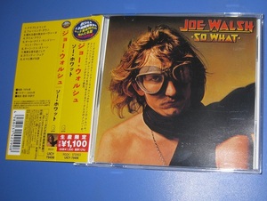 ♪CD ジョー・ウォルシュ 「So What」 Joe Walsh 2021盤 ドン・ヘンリー グレン・フライ ランディ・マイズナー ダン・フォーゲルバーグ ♪