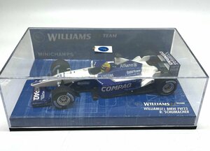 195△MINICHAMPS ミニチャンプス 1/43 WILLIAMS BMW FW23 5号車 ミニカー F1 白 青