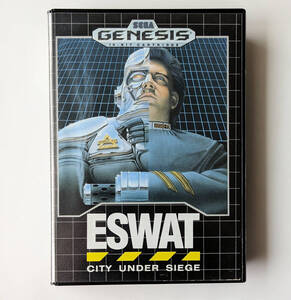 サイバーポリス イースワット ESWAT City under Siege 北米版 ★ SEGA GENESIS