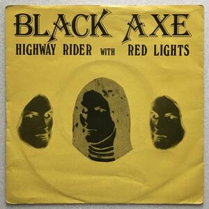 BLACK AXE「HIGHWAY RIDER」UK ORIGINAL METAL RECORDING MELT 1 