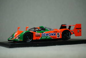 1/43 ルマン 4位 spark Mazda MX-R01 #5 1992 Le Mans 24h 4th mazdaspeed oreca RENOWN レナウン マツダ スピード オレカ MXR-01 MX R 01