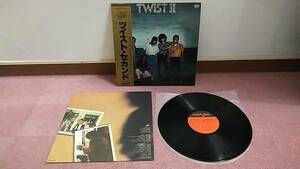 世良公則＆ツイスト ツイスト・セカンド TWIST　Ⅱ 帯付き レコード LP　同梱可