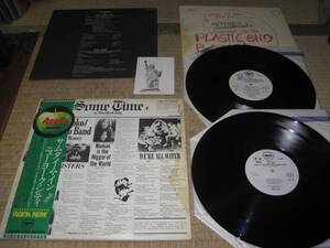 ジョンレノン JOHN LENNON & YOKO / SOMETIME IN NEW YORK 帯付2LP SAMPLE BEATLES ビートルズ BEATLES 小野洋子 白レーベル