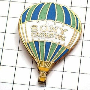 ピンバッジ・ソニーSONY気球◆フランス限定ピンズ◆レアなヴィンテージものピンバッチ