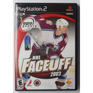 NHL FaceOff 2003 US版 SCUS-97220 PS2 ゲーム 711719722021