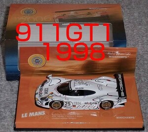 ACO別注 1/43 ポルシェ911 GT1 25号 ルマン 1998 PORSCHE 24H