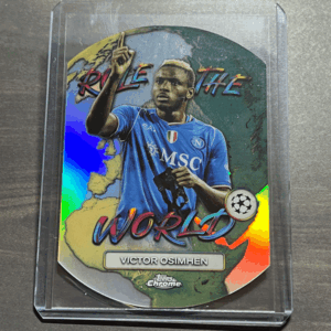 Victor Osimhen RULE THE WORLD 2023/24 Topps Chrome UEFA Club Competitions Japan Edition