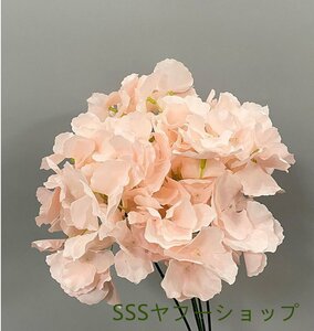 造花 アジサイ 枯れない花 造花花束ブーケ ピング インテリア飾り 3本セット 誕生日 置物 装飾品 撮影用 小道具