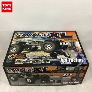 1円〜 hpi・racing 1/8 RC エンジンカー SAVAGE XL オレンジ