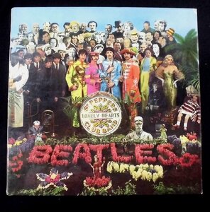 ●UK-ParlophoneオリジナルStereo,w/Complete!! The Beatles / Sgt. Pepper