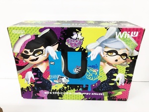 新品・任天堂 WiiU 本体 スプラトゥーンセット 32GB ホワイト 