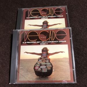 NEIL YOUNG / DECADE DISC1 +DISC2 2枚組セット　ニール・ヤング　ディケイド　ベスト盤