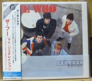 ＊中古CD THE WHOザ・フー/MY GENERATIONデラックス・エディション+17 1965年作品1st/2002年国内再発盤CD2枚組仕様 英国ロック