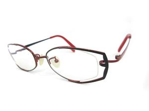 ホヤ HOYA メガネ 眼鏡 フレーム Titan-C 度入りレンズ CM005T Ti-C RK 44□17 130 レディース