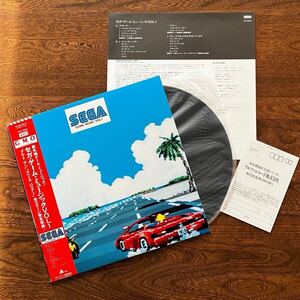 25-1【LP・貴重】GMO / SEGA GAME MUSIC VOL.1 セガ 楽譜付 アナログ レコード ゲーム ミュージック 中古品