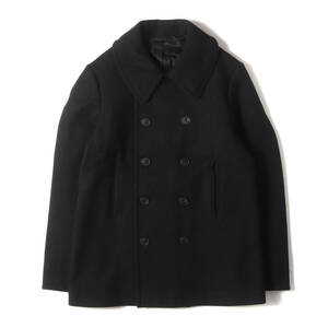 A.P.C. アーペーセー サイズ:1 90s - 00s イーストバイウエスト期 メランジ ウール 10B ハーフ ピーコート / MADE IN FRANCE