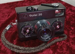 【委託品】 Rollei 35 ローライ35 フィルムカメラ シャッターOK 速度変化有り コンパクトフィルムカメラ 1円スタート売り切り Tessar