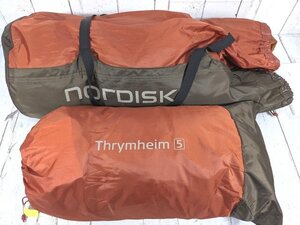 【6yt114】アウトドア キャンプ用品 Nordisk ノルディスク Thrymheim 5 PU　スリュムヘイム5 テント◆W10