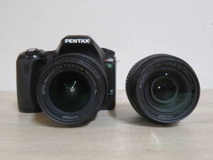 PENTAX ペンタックス ist DS 一眼レフ デジタルカメラ + smc PENTAX-DA 1:3.5-5.6 18-55mm AL / 1:4.5-5.6 50-200mm ED / レンズ付き 