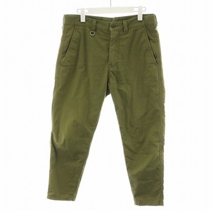 ユニフォームエクスペリメント uniform experiment CARROT FIT RIP STOP PANTS パンツ ジッパーフライ コットン 1 S カーキ