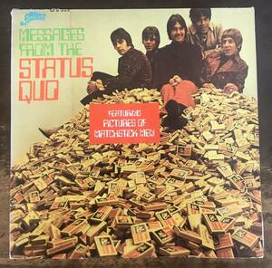 ■STATUS QUO■ステイタス・クオー■ Picturesque Matchstickable Messages From The Status Quo / 1LP / UK Pop Psychedelic / Very Rare