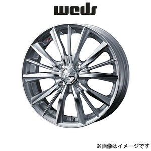 ウェッズ レオニス VX アルミホイール 1本 シャトル GK8/GK9/GP7/GP8 17インチ ハイパーシルバーミラーカット 0033255 WEDS LEONIS VX