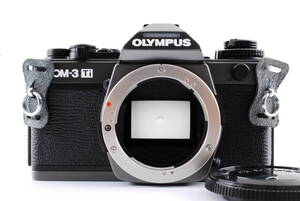 【ほぼ未使用 保障付 動作確認済】 Olympus オリンパス OM-3 Ti Black チタン ブラック 35mm SLR Film Camera Body フィルムカメラ #Q8445