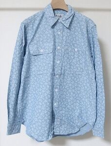 Engineered Garments エンジニアードガーメンツ Workaday Utility Shirt ユーティリティ シャツ S 総柄