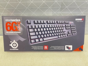 C420 新品未開封 steelseries スティールシリーズ switches採用ゲーミングキーボード JP 6gv264263 日本語配列 赤軸 