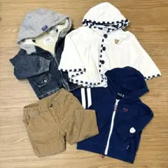 80 男の子　まとめ売り　ZARA ミキハウス