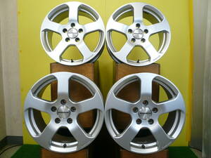 H1822 中古 4本 リンスピード RIN SPEED 16 x 7J +50 5H 112 アウディ A3 8P VW GOLF ゴルフ 5 6 7 トゥーラン TOURAN ジェッタ JETTA