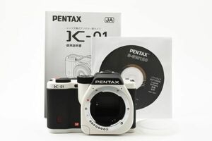 【ジャンク】ペンタックス PENTAX K-01 ホワイト #3810A787