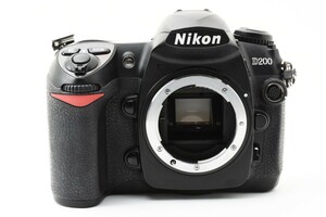 【動作品】Nikon ニコン D200 デジタル 一眼レフカメラ ボディ BM-6付き