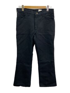 WRANGLER◆ブーツカットパンツ/34/ポリエステル/NVY/無地/82682NV/USA製/42TALON