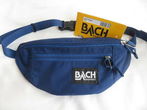 未使用 BACH BACKPACKS バッハ WAIST POUCH ウエストポーチ ブルー 青 CORDURA 送料無料 ＊株バーリオ