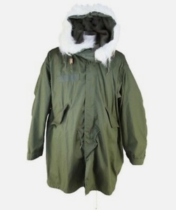 ★S 3点フルセット 米軍デッドストック 米軍実物 USGI M-65 Fishtail Parka Full Set M65 フィッシュテール パーカー モッズコート S