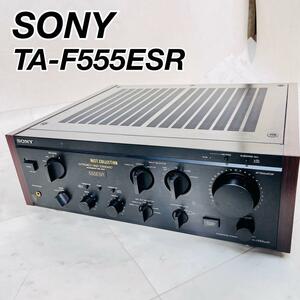 SONY プリメインアンプ　TA-F555ESR ソニー　オーディオ　中古　動作品