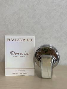 BVLGARI ブルガリ オムニア クリスタリン OMNIA CRYSTALLINE EDT 40ml スプレー　満タンに近い　残量たっぷり　定形外送料350円