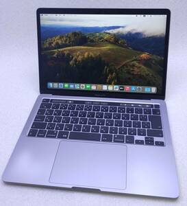 Apple MacBook Pro A2251 13-inch 2020 Core i7 1068NG7 32GBメモリ 500GBSSD macOS Sonoma JP KEY